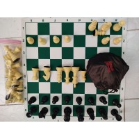صفحه و مهره شطرنج پوریا با کیف کیسه ای
